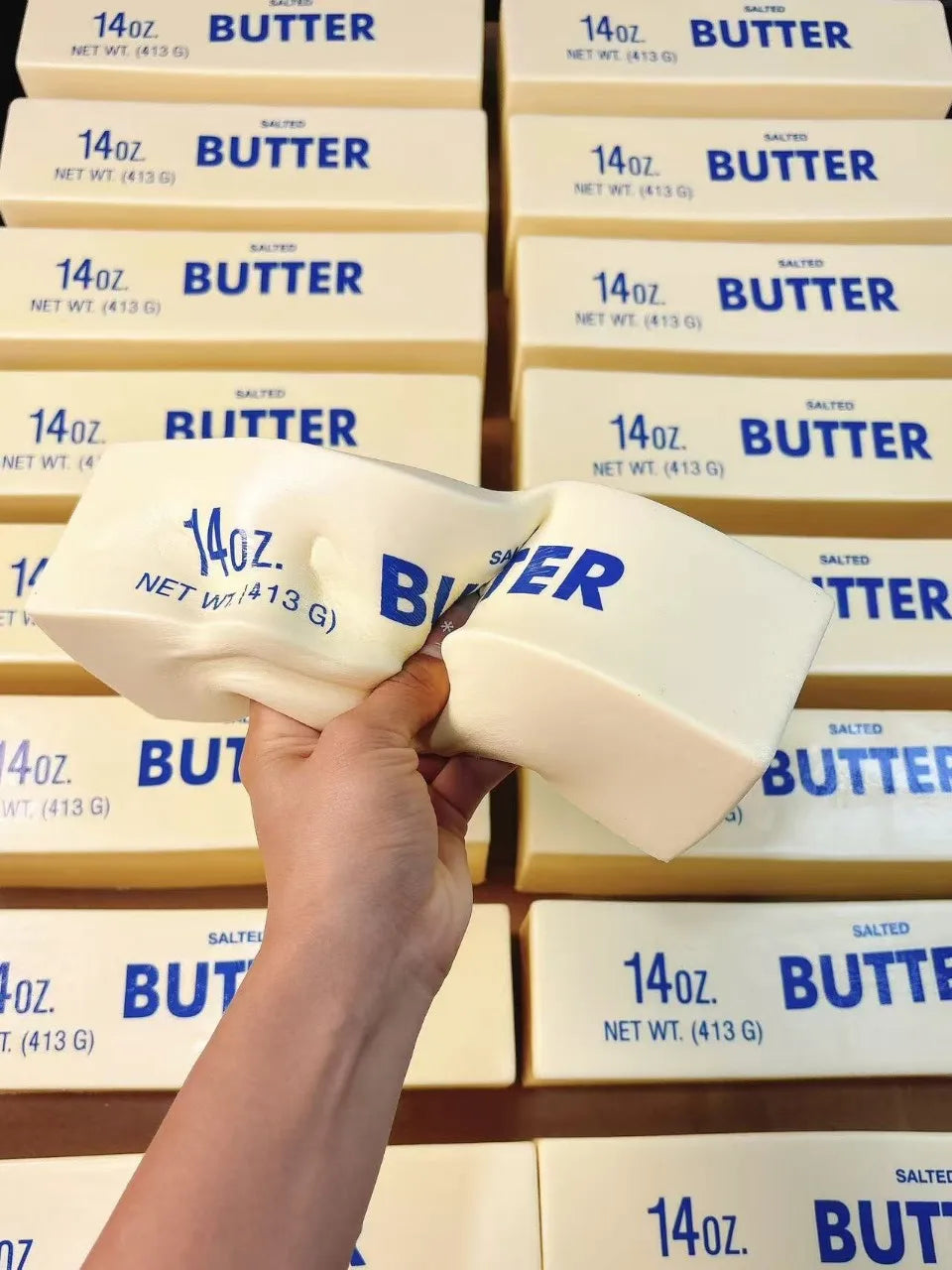 Super Soft Jumbo Butter Squishy Toy Giant Slow Rebound Decompression Toy
